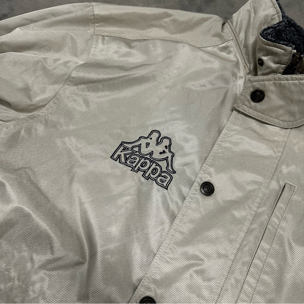 KAPPA Coaches‎ Coat Sherpa Lined Jacket Medium - Picture 4 of 14